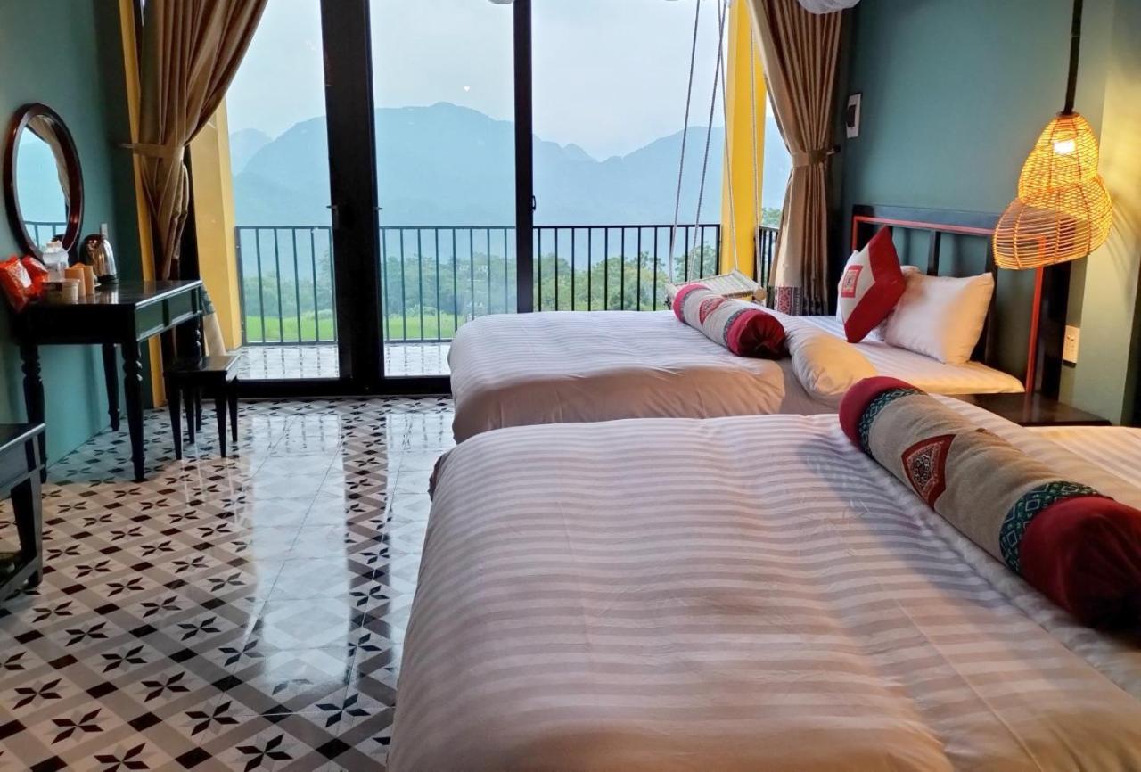 Pu Luong May Home & Cafe Lang Bang Extérieur photo