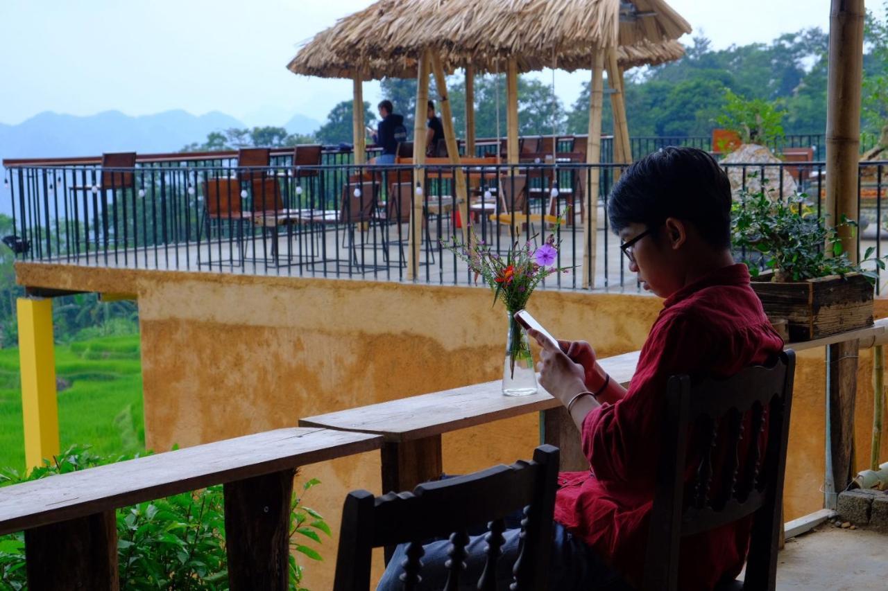 Pu Luong May Home & Cafe Lang Bang Extérieur photo