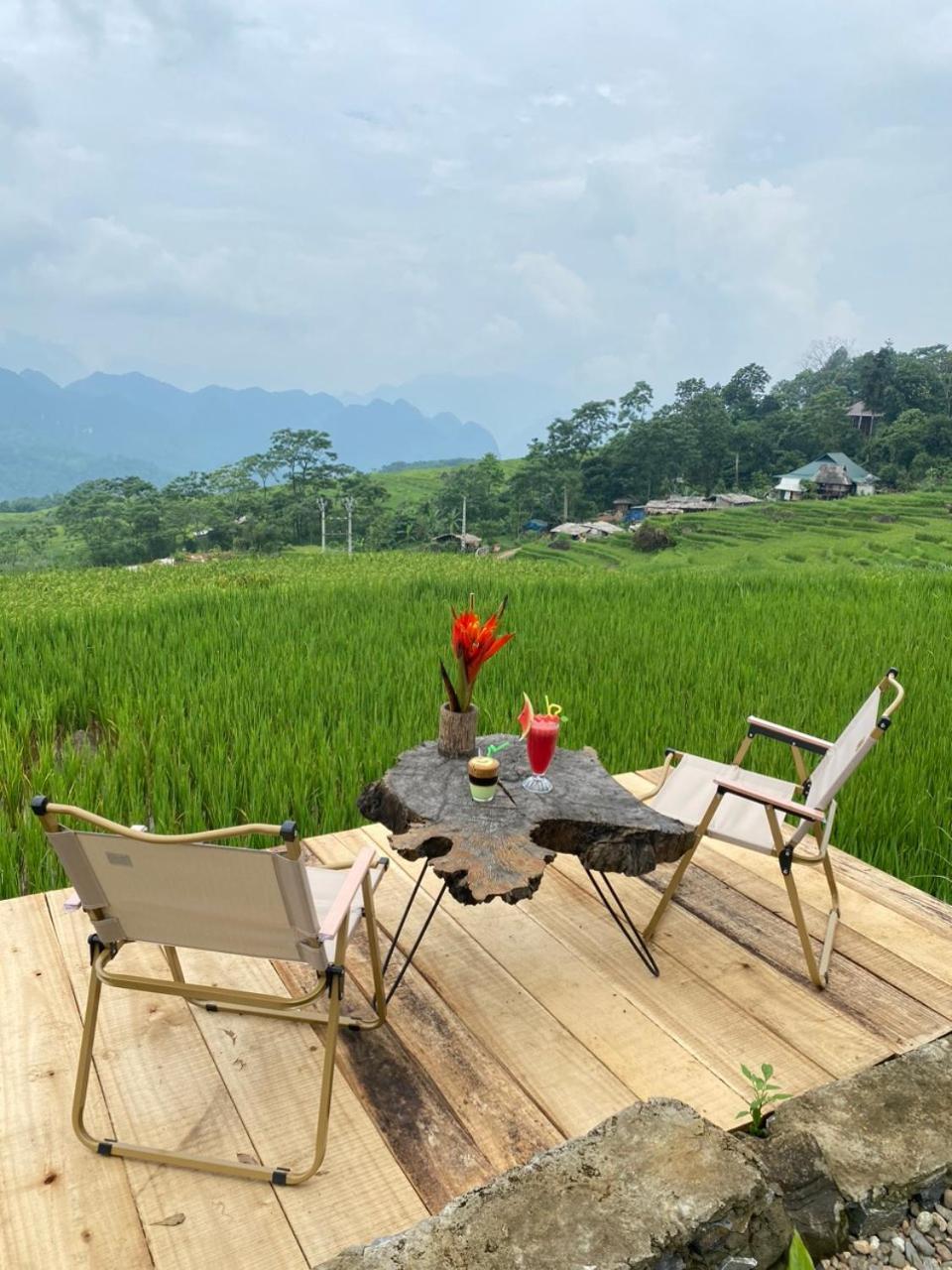 Pu Luong May Home & Cafe Lang Bang Extérieur photo