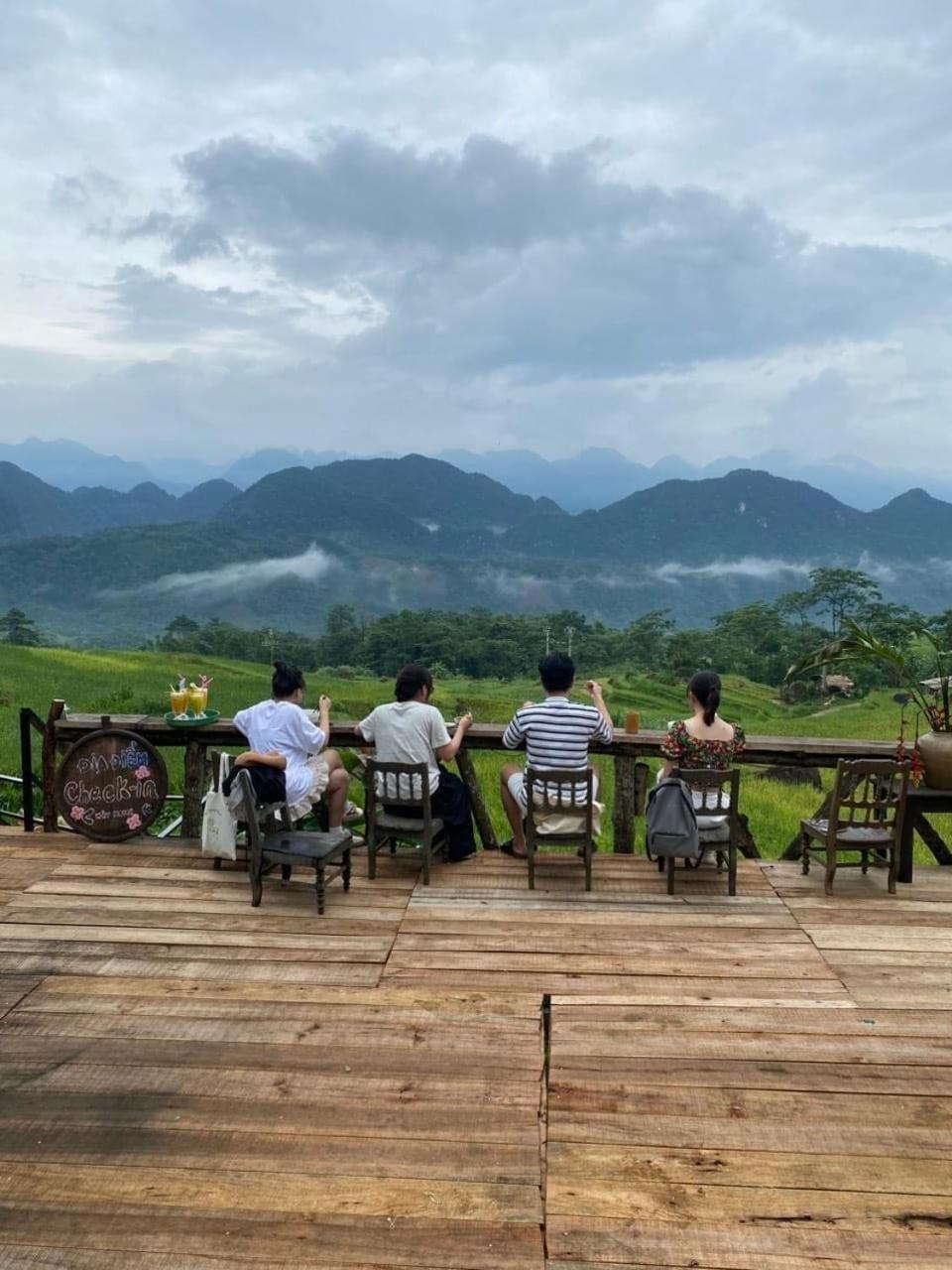 Pu Luong May Home & Cafe Lang Bang Extérieur photo